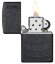 Зажигалка Zippo Tone on Tone Design с покрытием Black Matte, латунь/сталь, чёрная, 36x12x56 мм