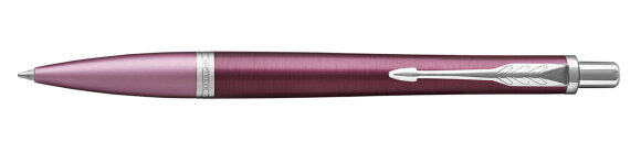 Ручка шариковая Parker Urban Premium Dark Purple CT с гравировкой