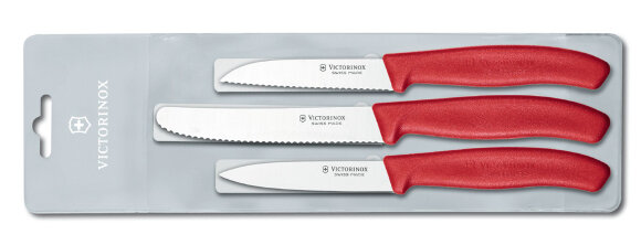 Набор из 3 ножей VICTORINOX Swiss Classic: 2 ножа для овощей 8 см 6.7111.3