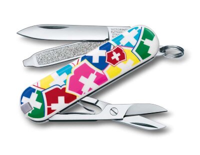 Нож-брелок VICTORINOX Classic &quot;VX Colors&quot; 0.6223.841