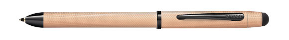Многофункциональная ручка Cross Tech3+ Brushed Rose Gold PVD с гравировкой