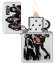Зажигалка Zippo KISS® с покрытием White Matte, латунь/сталь, белая, матовая, 36x12x56 мм