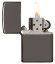 Подарочный набор: зажигалка Black Ice® и вставной блок для трубок ZIPPO 29789