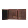 Бумажник KLONDIKE Yukon, натуральная кожа в коричневом цвете, 10 х 2 х 12,5 см