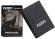 Зажигалка Zippo Classic с покрытием Black Ice®, латунь/сталь, чёрная, глянцевая, 38x13x57 мм