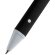 Ручка шариковая Button Up, черная с белым