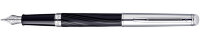 Роллерная ручка Waterman Hemisphere Deluxe Silky CТ. Детали дизайна: никеле-палладиевое покрытие. с гравировкой