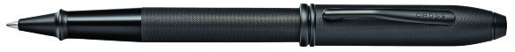 Ручка-роллер Selectip Cross Townsend Black Micro Knurl с гравировкой