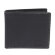 Бумажник KLONDIKE Yukon, натуральная кожа в черном цвете, 11 х 2 х 9,5 см