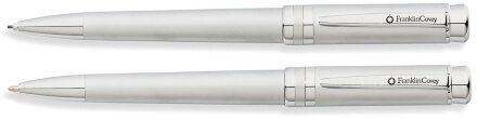Набор FranklinCovey Freemont: шариковая ручка и карандаш 0.9мм. Цвет - хромовый матовый. в Москве, фото 35