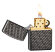 Зажигалка Zippo Armor™ с покрытием Black Ice®, латунь/сталь, чёрная, глянцевая, 36x12x56 мм