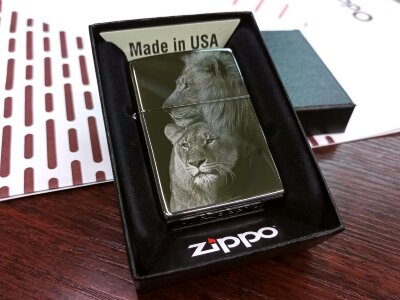 Зажигалка Zippo High Polish Chrome 250