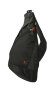 Рюкзак WENGER с одним плечевым ремнем, черный/серый, 25x15x45 см, 7 л