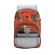 Рюкзак WENGER 16'', кирпичный с рисунком "Альпы", полиэстер, 31x17x46 см, 24 л