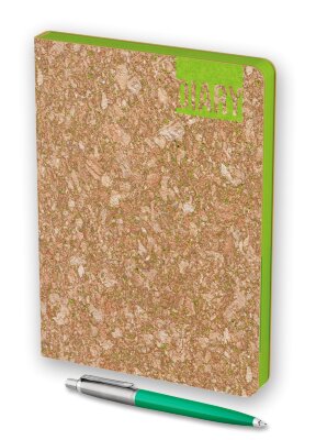 Подарочный набор: Шариковая ручка Parker Jotter Originals Green CT и Блокнот 207880_016058