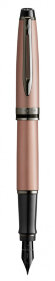 Перьевая ручка WatermanExpert Rose Gold F BLK в подарочной упаковке