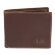 Бумажник KLONDIKE Yukon, натуральная кожа в коричневом цвете, 10,5 х 2,5 х 9 см