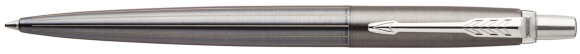 Ручка гелевая Parker Jotter Premium Oxford Grey Pinstripe CT с гравировкой
