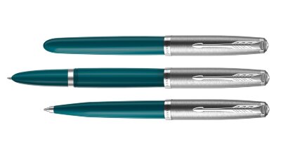 Перьевая ручка Parker 51 CORE TEAL BLUE CT 2123506