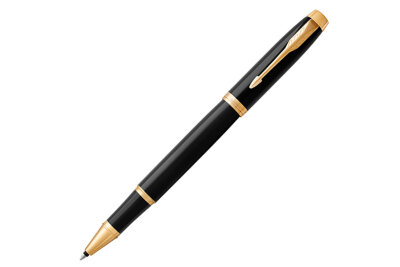Ручка роллер Parker IM Metal Black GT 1931659,1975576