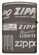 Зажигалка Zippo 49051 Classic Black Ice