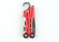 Мультитул Stinger, сталь (красный), 10 инструментов, нейлоновый чехол, коробка картон