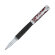 Ручка-роллер Pierre Cardin L'ESPRIT, цвет - матовый черный/красный. Упаковка L.