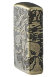 Зажигалка Zippo Armor™ с покрытием Antique Brass, латунь/сталь, медная, матовая, 36x12x56 мм
