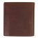 Бумажник KLONDIKE Dawson, натуральная кожа в коричневом цвете, 9,5 х 2 х 10,5 см