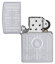 Зажигалка Zippo Labyrinth с покрытием Satin Chrome, латунь/сталь, серебристая, матовая, 36x12x56 мм