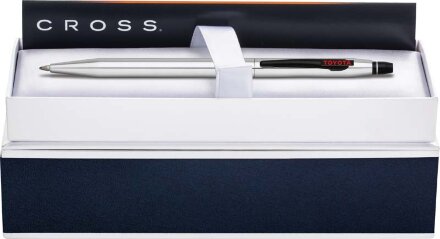 Фотография: Ручка-роллер Cross Click без колпачка с тонким стержнем. Цвет - оранжевый