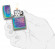 Зажигалка ZIPPO Classic с покрытием Multi Color, латунь/сталь, разноцветная, глянцевая, 36x12x56 мм