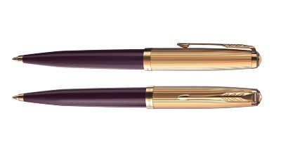 Шариковая ручка Parker 51 DELUXE PLUM GT 2123518