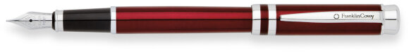 Перьевая ручка FranklinCovey Freemont. Цвет - красный. с гравировкой