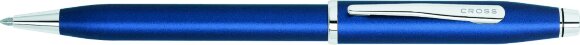 Шариковая ручка Cross Century II. Цвет - синий матовый. с гравировкой