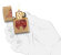 Зажигалка Zippo Rusty Flame с покрытием Brushed Brass, латунь/сталь, золотистая, 36x12x56 мм